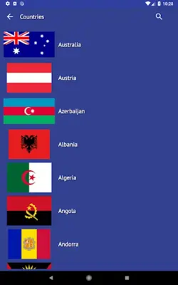 Countries of the World - quiz android App screenshot 14