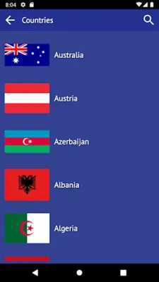 Countries of the World - quiz android App screenshot 22