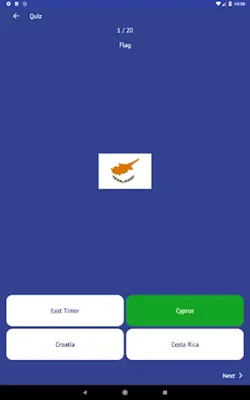 Countries of the World - quiz android App screenshot 2